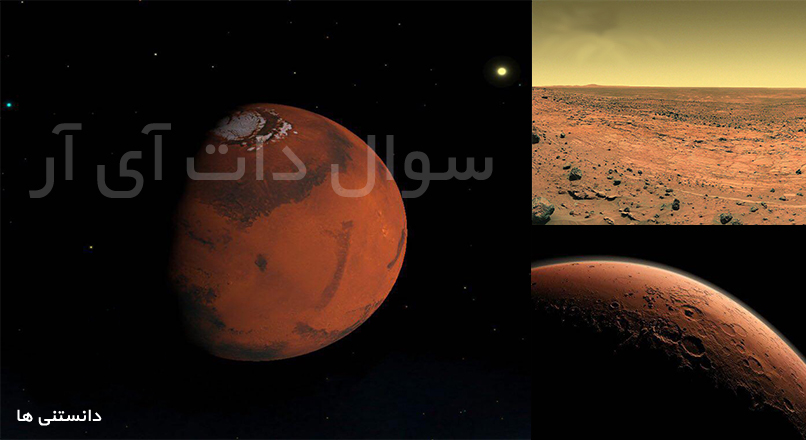 تاثیر غبار در جو مریخ